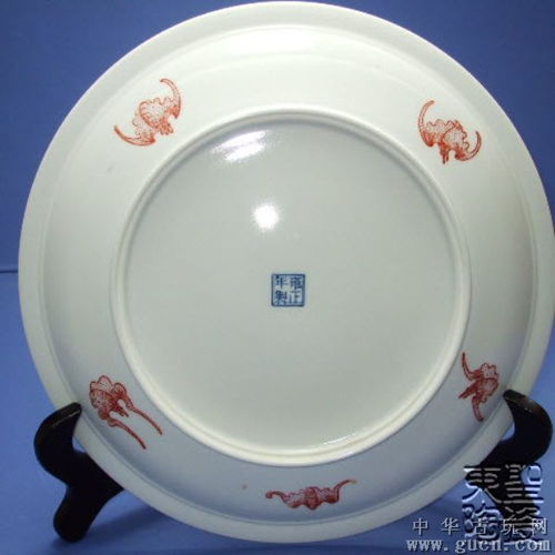 仿古粉彩花鳥盤 粉彩瓷 仿古瓷 仿古盤 瓷器 禮品瓷380